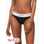 Жіночі Стрінги CALVIN KLEIN (Modern Cotton Thong) 47364-02 Чорний