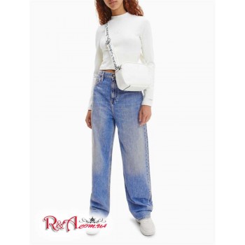 Женские Джинсы (Womens High Rise Stone Wash Relaxed Jeans) 62654-02 Medium Denim