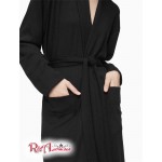 Жіночий Ремінь CALVIN KLEIN (Ease Embroidered Logo Belted Robe) 65724-02 Чорний
