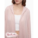 Жіноче Худі CALVIN KLEIN (Pure Flyaway Front Sleep Hoodie) 62014-02 Fresh Рожевий