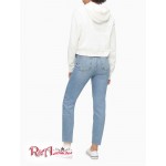 Женские Джинсы CALVIN KLEIN (Slim Straight Super High Rise Light Blue Jeans) 62714-02 Montano