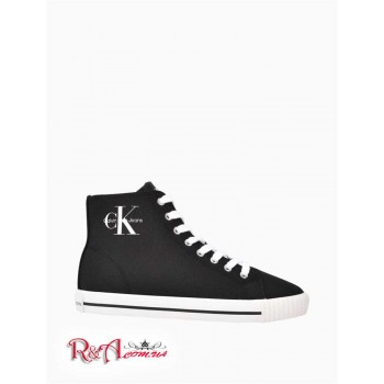 Женские Сникерсы (Faith Monogram Logo High Top Sneaker) 61734-02 Черный