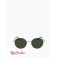 Жіночі Сонцезахисні Окуляри (Unisex Round Thin Frame Sunglasses) 63144-02 Золотий