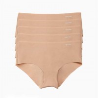Жіночі Труси (Invisibles 5-Pack Seamless Hipster) 62134-02 Світлий Caram