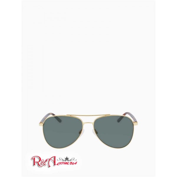 Женские Солнцезащитные Очки CALVIN KLEIN (Aviator Unisex Metal Frame Sunglasses) 63134-02 Satin Золотой