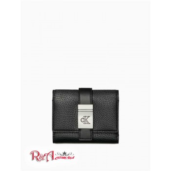 Женский Бумажник (Monogram Hardware Trifold Wallet) 62314-02 Черный