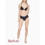 Жіночі Труси CALVIN KLEIN (Ribbed Hipster) 62145-02 Чорний