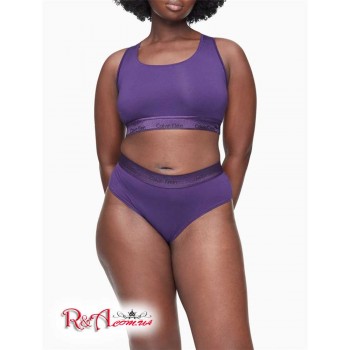 Женский Бралетт (Modern Cotton Plus Metallic Unlined Bralette) 62105-02 Liberty Пурпурный