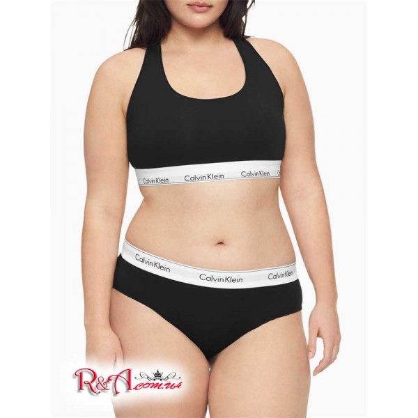 Жіночі Труси CALVIN KLEIN (Modern Cotton Plus Hipster) 62195-02 Чорний