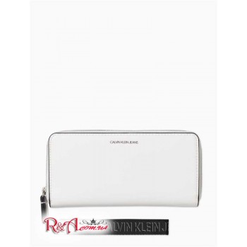 Женский Бумажник (Shadow Logo Pebble Zip Wallet) 62315-02 Яркий Белый