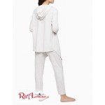 Жіноче Худі CALVIN KLEIN (Pure Flyaway Front Sleep Hoodie) 62015-02 Snow Heather
