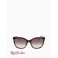 Женские Солнцезащитные Очки (Square Metal Frame Sunglasses) 63105-02 Soft Tortoise