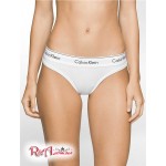 Жіночі Стрінги CALVIN KLEIN (Modern Cotton Thong) 45485-02 Білий