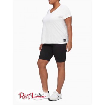 Женские Шорты (Plus Size Performance High Waist 9" Bike Shorts) 62875-02 Черный