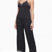 Женские Штаны (Modal Satin Sleep Pants) 62025-02 Черный