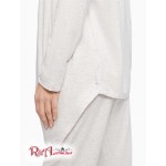 Жіноче Худі CALVIN KLEIN (Pure Flyaway Front Sleep Hoodie) 62015-02 Snow Heather