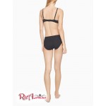 Жіночі Труси CALVIN KLEIN (Ribbed Hipster) 62145-02 Чорний