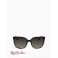 Жіночі Сонцезахисні Окуляри (Modern Rectangle Sunglasses) 63095-02 Чорний/Бурштиновий