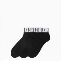Жіночий Шкарпетки (Oversized Logo Quarter 6-Pack Socks) 62295-02 Чорний