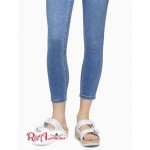 Женские Джинсы CALVIN KLEIN (Skinny High Rise Repreve® Laguna Blue Ankle Jeans) 47046-02 Laguna