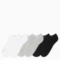 Жіночий Шкарпетки (Basic Cushion No Show 6-Pack Socks) 62306-02 Oxford Heather Assorted