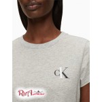 Женская Футболка CALVIN KLEIN (CK ONE Crewneck T-Shirt) 65716-02 Серый Heather