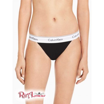 Жіночий Tanga (Modern Cotton High Leg Tanga) 65826-02 Чорний