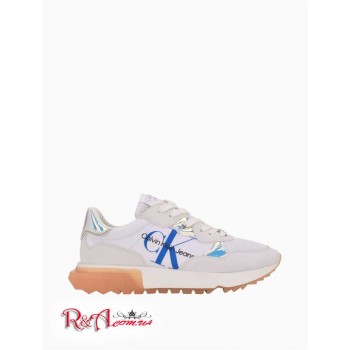 Женские Сникерсы (Iridescent Magalee Sneaker) 65736-02 Белый/Синий