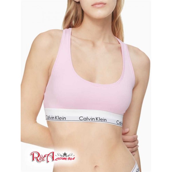 Женский Бралетт CALVIN KLEIN (Modern Cotton Unlined Bralette) 65776-02 Бледный Orchid