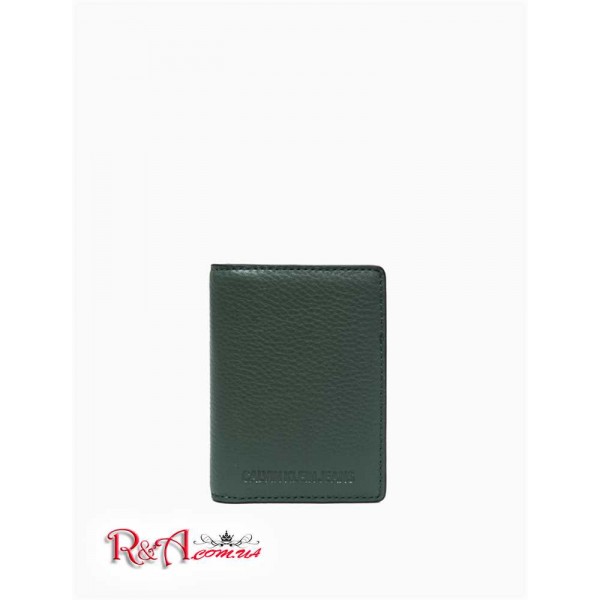 Женский Чехол Для Карт CALVIN KLEIN (Logo Flap Card Case) 62326-02 Duck Зеленый