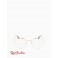 Жіночі Окуляри (Unisex Round Thin Frame Glasses) 63146-02 Золотий