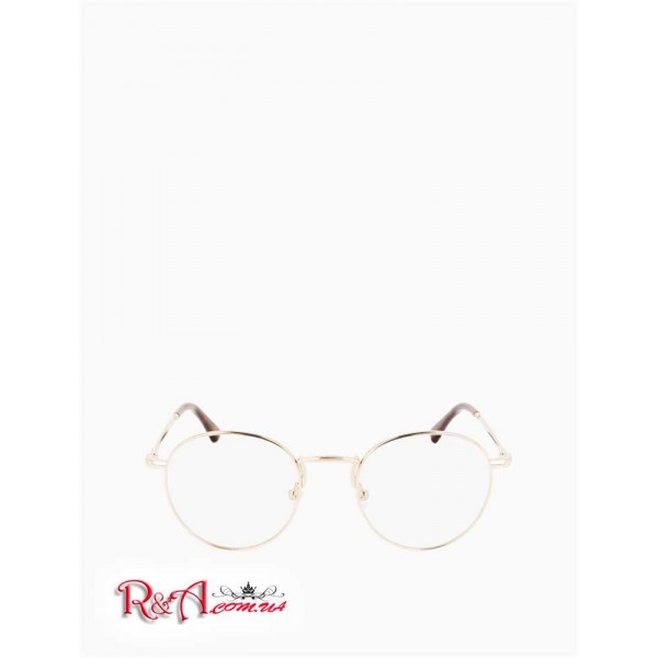 Женские Очки CALVIN KLEIN (Unisex Round Thin Frame Glasses) 63146-02 Золотой