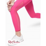 Женские Леггинсы CALVIN KLEIN (Performance Striped Logo Mesh 7/8 Leggings) 62936-02 Barbados Cherry