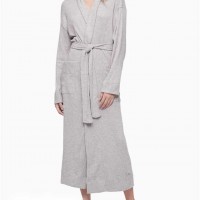 Женский Ремень (Ease Embroidered Logo Belted Robe) 62006-02 Heather Серый