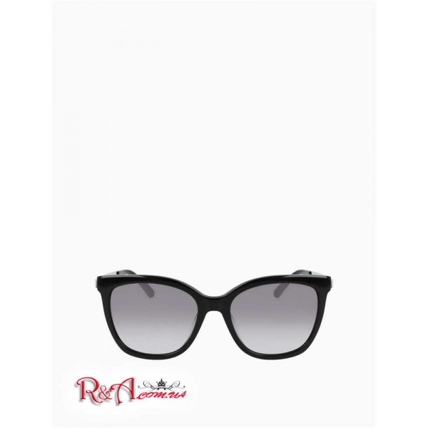 Женские Солнцезащитные Очки CALVIN KLEIN (Square Metal Frame Sunglasses) 63106-02 Черный