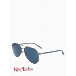 Женские Солнцезащитные Очки CALVIN KLEIN (Aviator Unisex Metal Frame Sunglasses) 63136-02 Satin Gunmetal