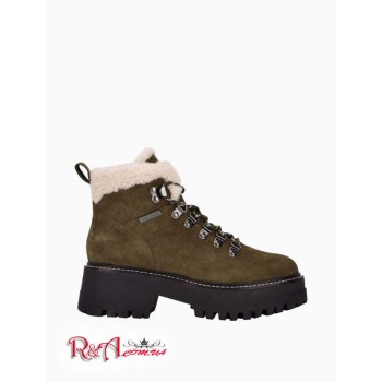 Женские Ботинки (Kristel Suede Lug Boot) 61686-02 Темный Зеленый