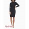 Жіночий Светр (Ribbed Knit Sweater Dress) 62646-02 Чорний