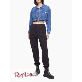 Женская Куртка (CK ONE Super Cropped Denim Jacket) 62777-02 Medium Denim