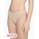 Женские Стринги CALVIN KLEIN (Pure Seamless Thong) 15777-02 Desert