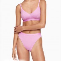 Жіночий Бралетт (Pure Ribbed Lightly Lined Bralette) 62047-02 Бузковий Rain