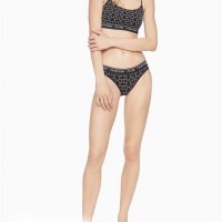 Жіночі Бікіні (CK ONE Bikini Bottom) 62187-02 Чорний/Білий Star