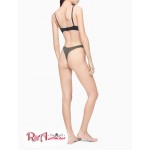 Жіночі Стрінги CALVIN KLEIN (Ribbed Thong) 65727-02 Fatigues