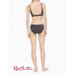 Женские Бикини CALVIN KLEIN (CK ONE Bikini Bottom) 62187-02 Черный/Белый Star