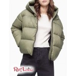 Жіноча Куртка CALVIN KLEIN (Boxy Hooded Puffer Jacket) 62757-02 Bonsai
