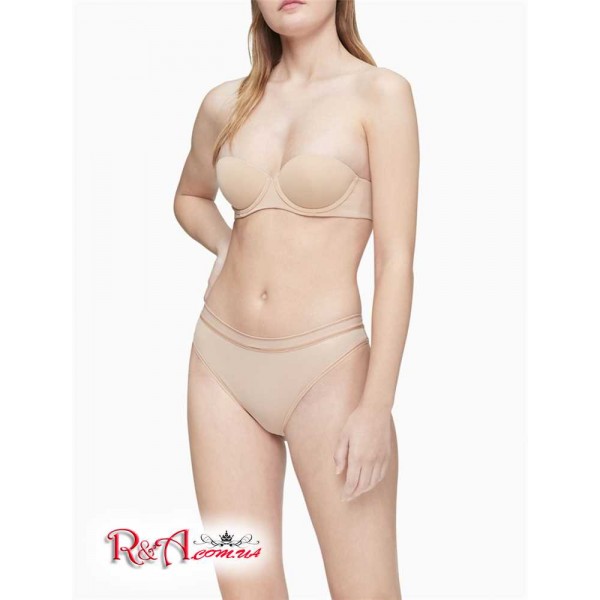 Жіночий Бралетт CALVIN KLEIN (Strapless Push Up Bra) 62067-02 Desert