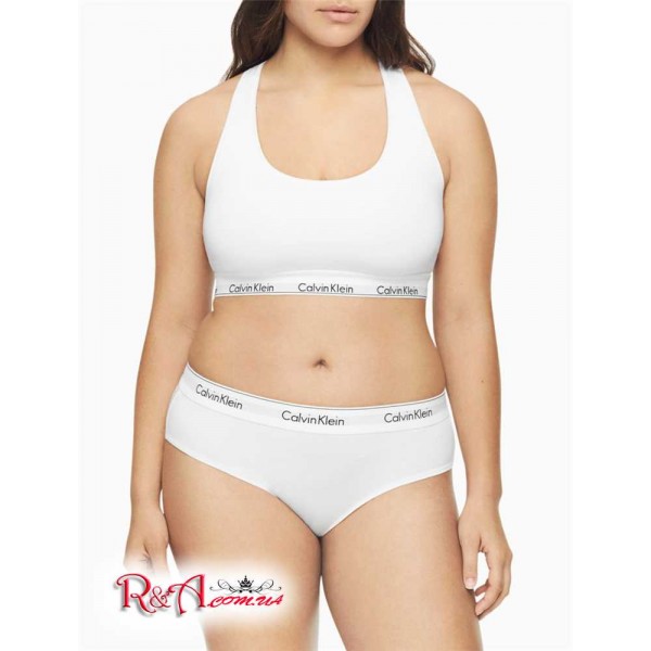 Жіночі Труси CALVIN KLEIN (Modern Cotton Plus Hipster) 65817-02 Білий