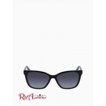 Женские Солнцезащитные Очки (Modified Rectangle Acetate Sunglasses) 16657-02 Черный Slate