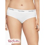 Жіночі Труси CALVIN KLEIN (Modern Cotton Plus Hipster) 65817-02 Білий
