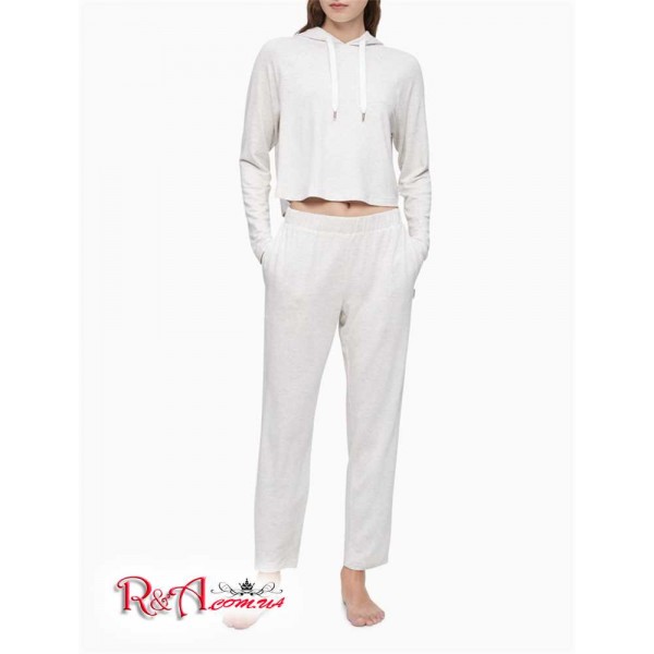 Жіноче Худі CALVIN KLEIN (Pure Sleep Hoodie) 62038-02 Snow Heather